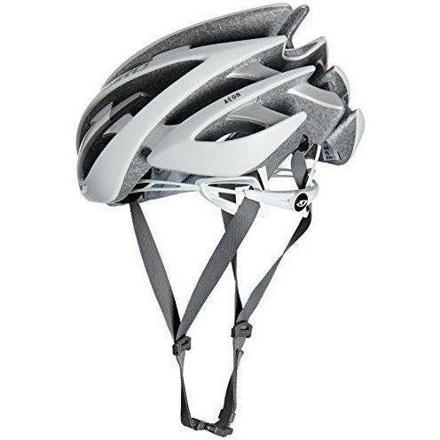 Giro Unisex Aeon Road Cycling Helmet, Matt White/Silver, Small/51 - 55 cm 1