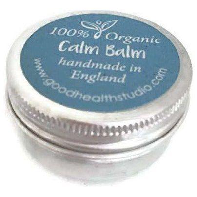 Calm Balm - Anxiety, Stress, Panic Relief - 100% Organic for Adults & Children Age 3+ Handblended by an Aromatherapist to Relieve Symptoms - 10g - a Natural Rescue Remedy, Relax, NO Chemicals 0