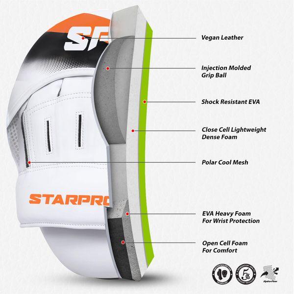 Starpro Premium Boxing Pads Boxing Pads Adult, Focus Pads, Boxing Mitts, Punching Pads, Punch Pads, Sparring Pads, Boxing Pads Kids Boxing Pads, Boxing Punch Mitts, Focus Mitts, Boxing Pad 2