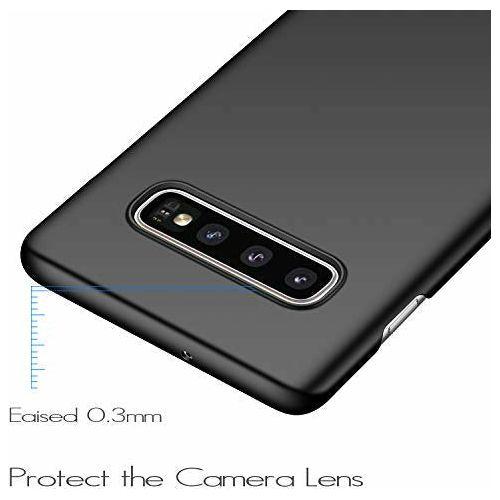 Anccer Compatible for Samsung Galaxy S10 Case, [Colorful Series] [Ultra-Thin] [Anti-Drop] Premium Material Slim Full Protection Cover for Samsung Galaxy S10 (Smooth Black) 2