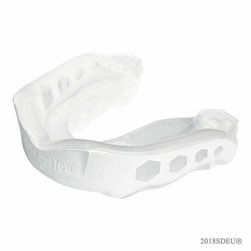 Shock Doctor Kids' Gel Max Mouthguard, White/Clear, Youth 0
