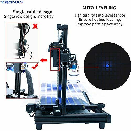 TRONXY XY-2 PRO With Titan Extruder 3D Printer Prusa I3 255 * 255 * 245mm, Filament Detector and Auto level, For Beginner, Education and Home, PLA PETG TPU 3