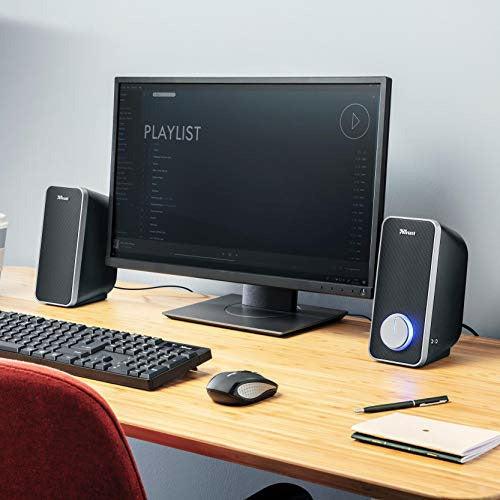 Trust Arys 2.0 PC Speakers for Computer and Laptop, 28 W, USB Powered, Black 3