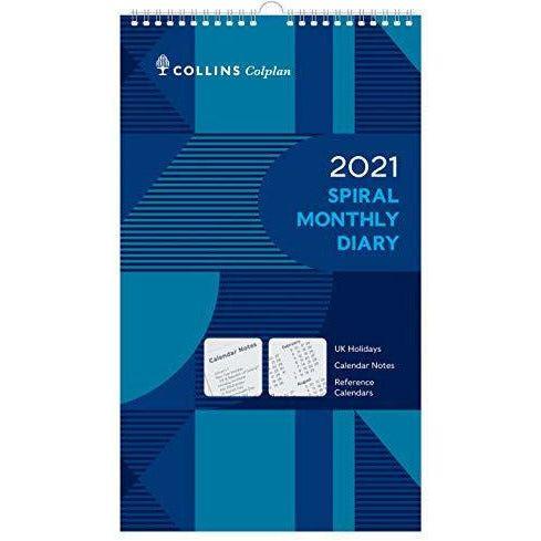 Collins Colplan 64 2021 Monthly Notebook Calendar 0