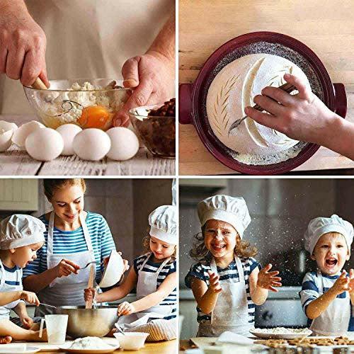 Qooner Bread Bakers Cutter Slashing Tool Dough Making Razor Wood Handle Bakeware for DIY Bread Dough Bakeware Kitchen 2