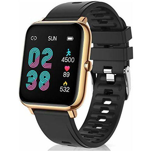 CanMixs Smart Watch for Women Men, 1.4" Touch Screen Fitness Tracker Watch with Heart Rate Sleep Monitor IP67 Waterproof Activity Tracker Smartwatch with Step Calorie Counter Stopwatch Music Control 0
