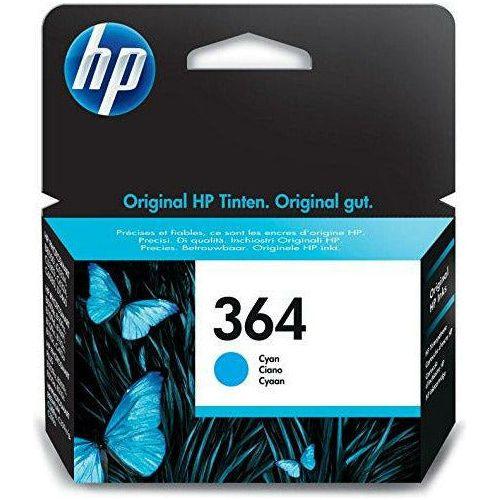 HP CB318EE 364 Original Ink Cartridge, Cyan, Single Pack 0