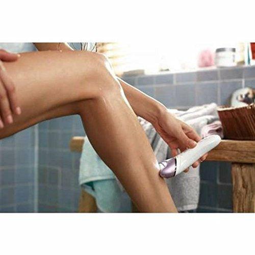 Philips Satinelle Advanced Hair Removal Epilator, Cordless, Wet and Dry Use, 5 Accessories - BRE630/00 1