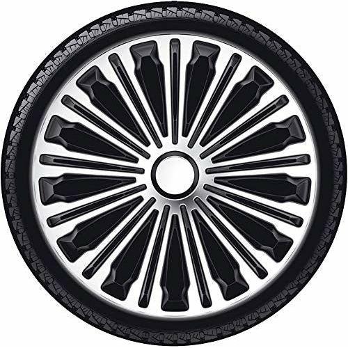 AUTOSTYLE PP 5257 Set wheel covers Volante, silver/black, 17-inch 3
