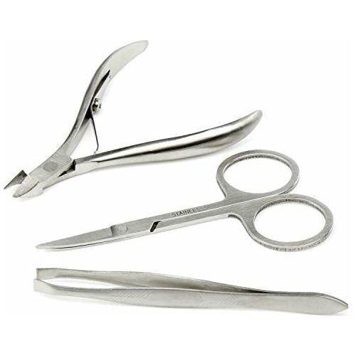 H&S Nail Clippers Manicure Set Grooming Kit for Thick Nails Cuticle Remover 4