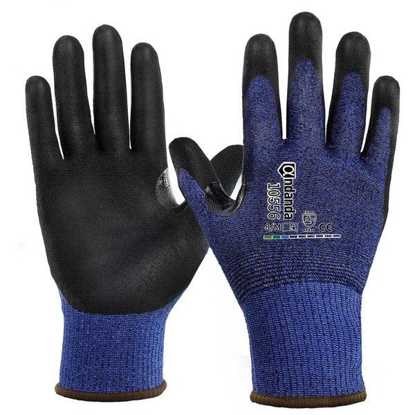 ANDANDA Level 5 Cut Resistant Gloves, Comfort Stretch Fit, Provide Strong Grip, Seamless Structure, Industrial-Grade Work Gloves Suitable For Construction Glass Manufacturing, Machinery (6, Medium) …