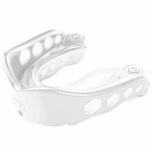 Shock Doctor Kids Gel Max Mouth Guard-Transparent Clear, White, Adult 0