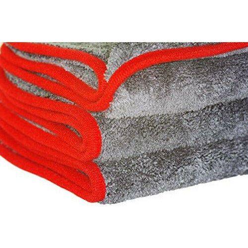 Glart 3 Super Absorbent Microfibre Thick Plush Cloths 40 x 40 cm, for Car Wash, Cleaning and Drying 3