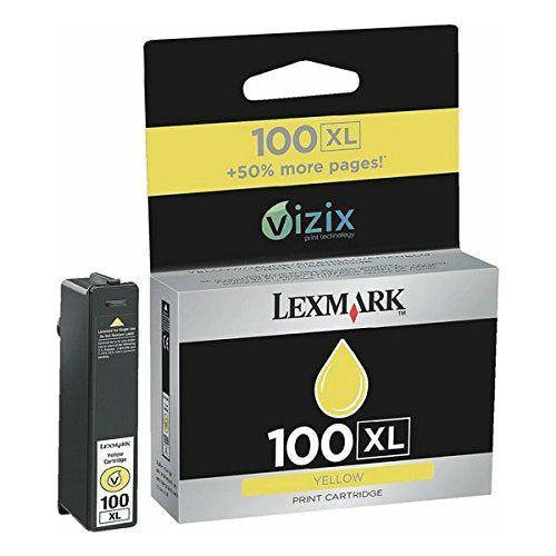 Lexmark 14N1071E 100Xl RP High Yeild Inkcart- Yellow 0
