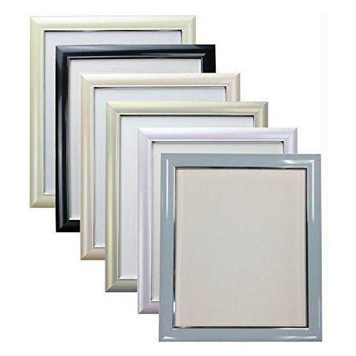FRAMES BY POST Soda Picture Photo Frame, Plastic, Lilac with Light Grey Mount, 30 x 24 Image Size 24 x 16 Inch 4