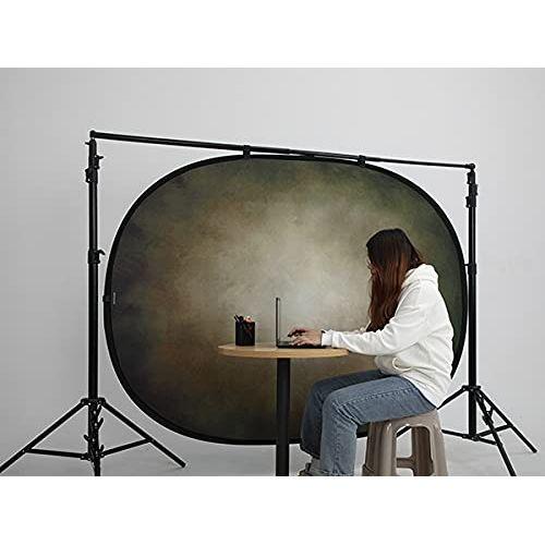 Kate 1.5x2m Black/Brown Collapsible Backdrop Collapsible Background Pop Up Photo Backdrops Photo Studio Props 1