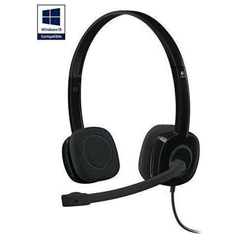 Logitech H151 Wired Headset, Stereo Headphones with Rotating Noise-Cancelling Microphone, 3.5 mm Audio Jack, In-Line Controls, PC/Mac/Laptop/Tablet/Smartphone - Black 4