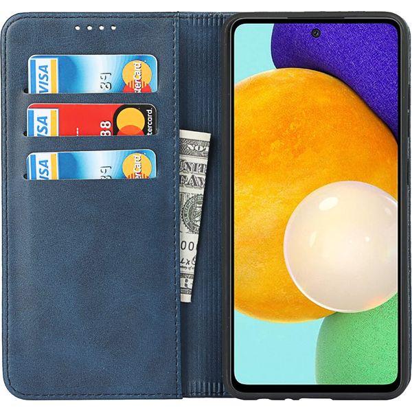 SailorTech Samsung Galaxy A52/A52s 5G Wallet Leather Case, Premium PU Leather Cases Folio Flip Cover with Magnetic Closure Kickstand Card Slots Holder Sky Blue 2