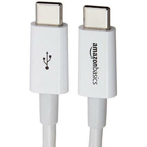 AmazonBasics USB Type-C to USB Type-C 2.0 Cable - 2.7 m - White 1