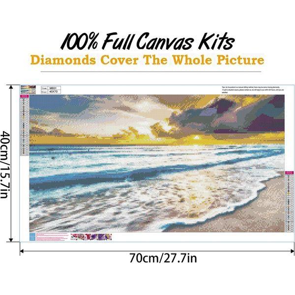 Diamond Art for Adults 2 Pack-Diamond Painting for Adults,5D Diamond Painting for Gift Home Wall Decor (12x16inch) 3