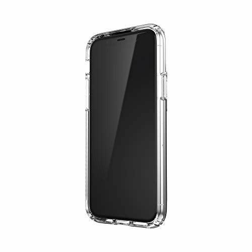 Speck iPhone 11 Pro Case - Presidio Stay Clear - Ultra-Slim Protective Anti-Scratch Hard Cover Compatible with Qi Wireless Charging - Clear 2