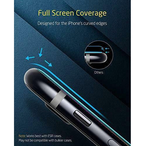 ESR Screen Protector for iPhone 8/7 [3D Curved Edge Full Coverage Protection], Premium Tempered Glass Screen Protector for iPhone 8/7/6s/6, Black 4