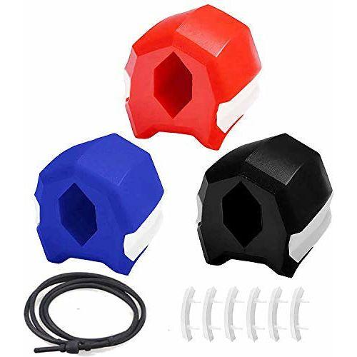 3 PCS Jaw Exerciser To Reduce Double Chin, Jaw Exercise Jawline Enhance Define Your Slim Tone Face Lift Neck Muscles Chew Exercise Ball for Women Men