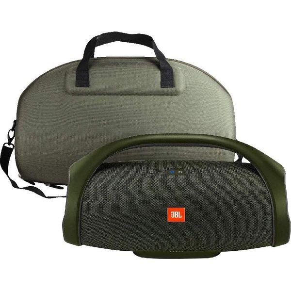Hermitshell Hard EVA Travel Case for JBL Boombox Portable Bluetooth Waterproof Speaker (Green)