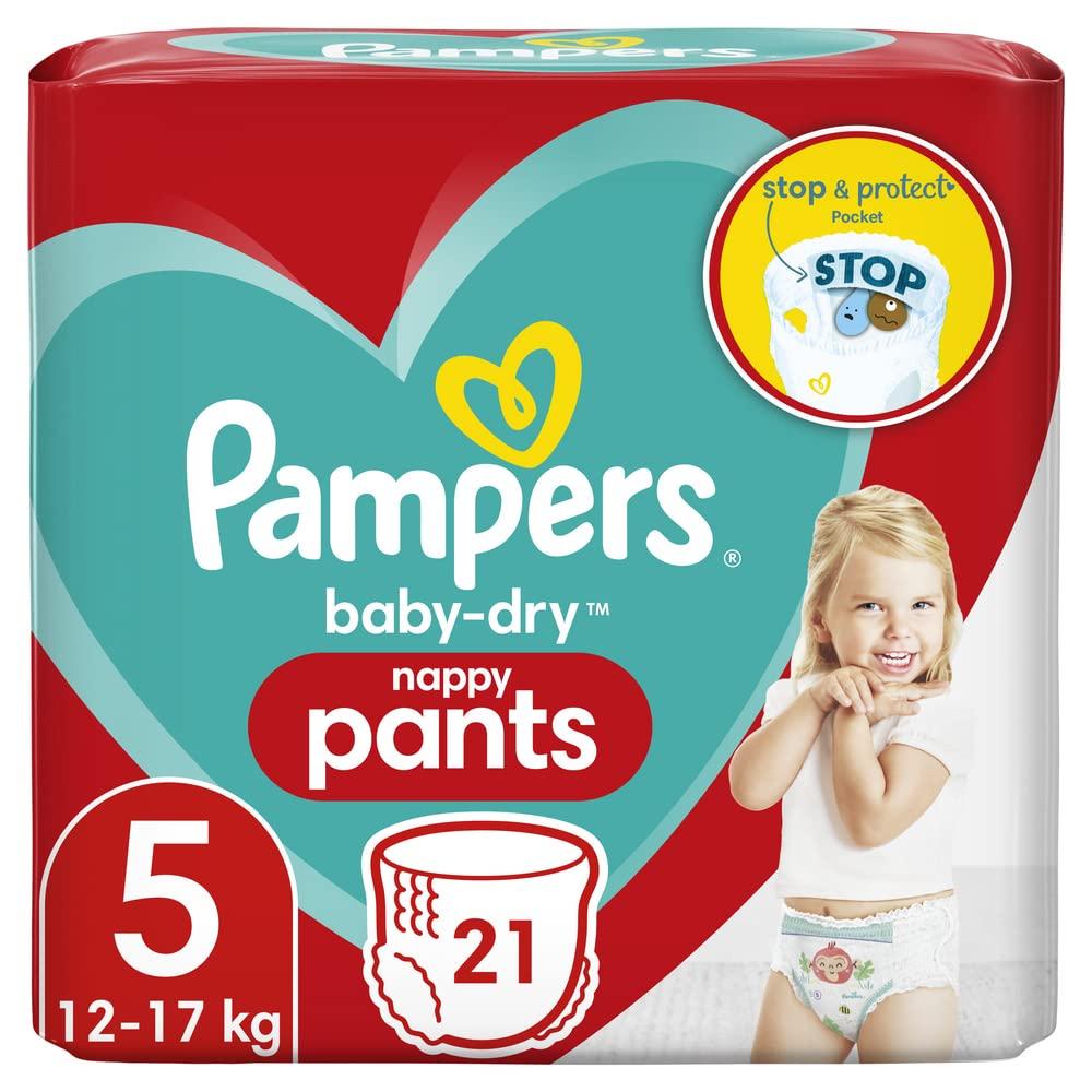 Pampers Baby Dry Pants Size 5 Nappies (Pack of 21) 0