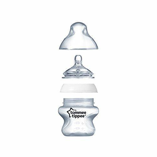 Tommee Tippee Closer to Nature Clear Baby Bottle, 150 ml, 42240074 1
