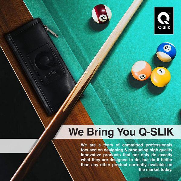 Q Slik Ultimate Pool Cue Cleaner and Cue Burnisher - Game Changer Billiards Accessories for Increased Accuracy - Clean, Burnish, Lubricate and Improve Your Game in One Simple Process 4