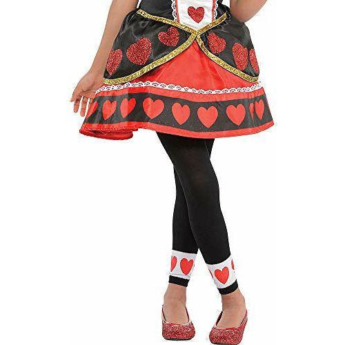 amscan 847243-55 Queen of Hearts Costume Age 8-10 Years - 1 Pc 3