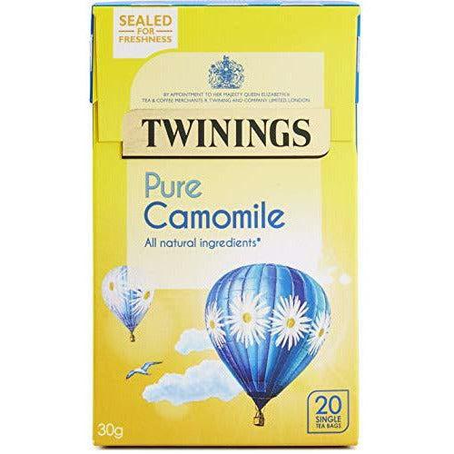 Twinings Pure Camomile, 20 Tea bags, 30 g 0