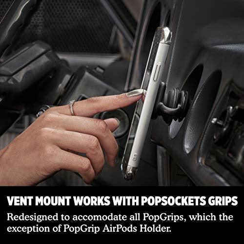 PopSockets: PopMount 2 Non-Adhesive Car Vent Mount Handsfree Support For Smartphones and Tablets - Orchid 3