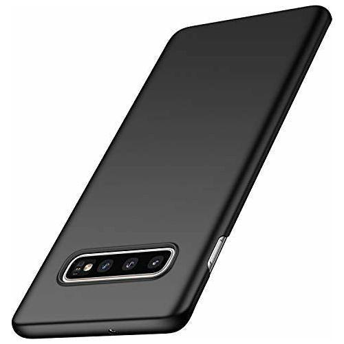 Anccer Compatible for Samsung Galaxy S10 Case, [Colorful Series] [Ultra-Thin] [Anti-Drop] Premium Material Slim Full Protection Cover for Samsung Galaxy S10 (Smooth Black) 0