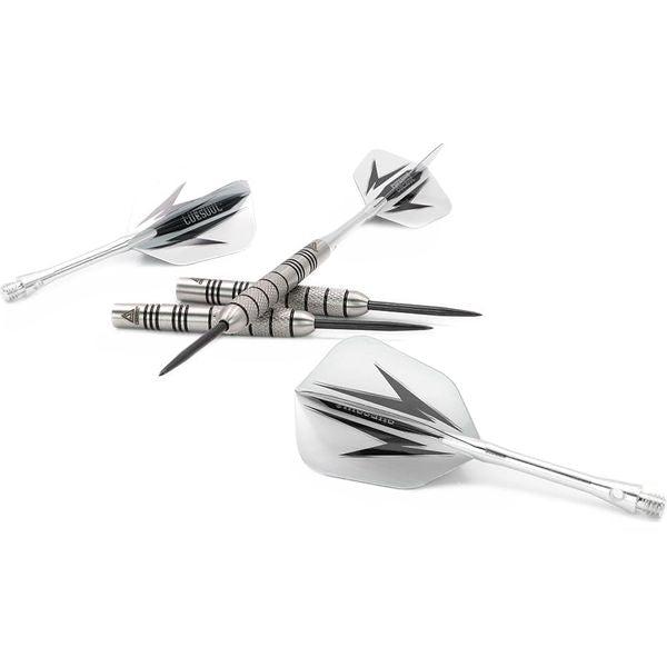 CUESOUL 95% Tungsten 26 Grams Tungsten Steel Tip Darts Set -with 1 Deluxe Dart Case(CSTSTD028-26L) 3