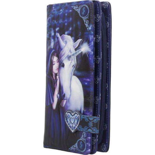 Nemesis Now Solace Anne Stokes Embossed Purse 19cm Blue, PU 1