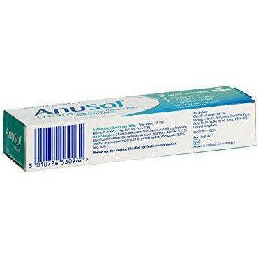 Anusol Cream for Haemorrhoids Treatment - Shrinks Piles, Relieves Discomfort and Soothes Itching - 43 g Tube 4