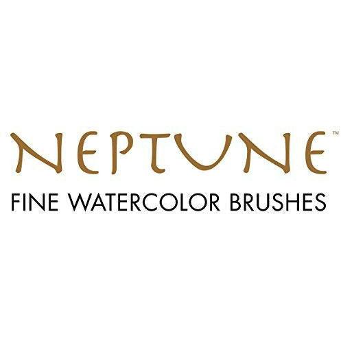 Princeton Artist Brush Neptune, Brushes for Watercolor Series 4750, Round Synthetic Squirrel, Size 0 3