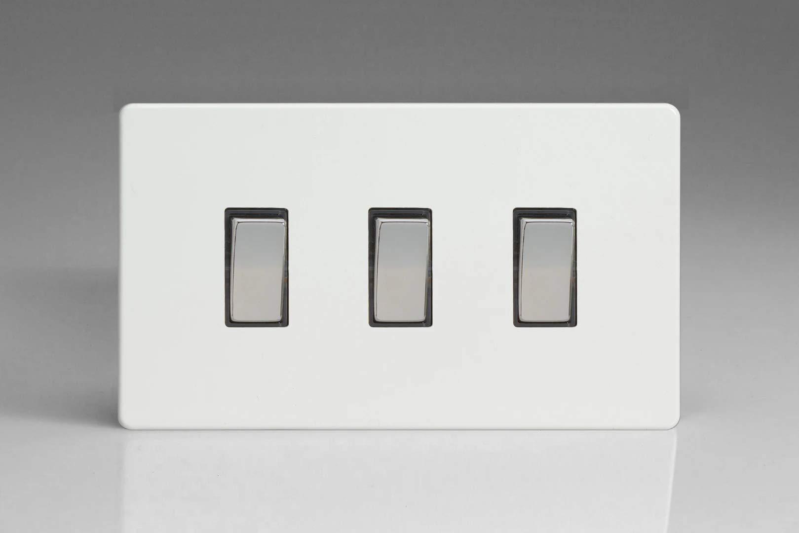 Varilight Socket, White,86x147x25mm 0