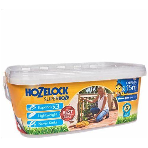 Hozelock 15m Superhoze Hosepipe, Yellow & Grey 0