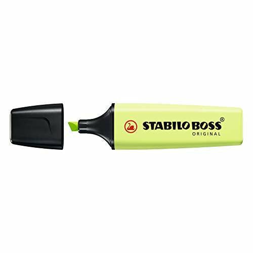 Stabilo Boss Original Highlighter Pastel Lime Pastel Black 0