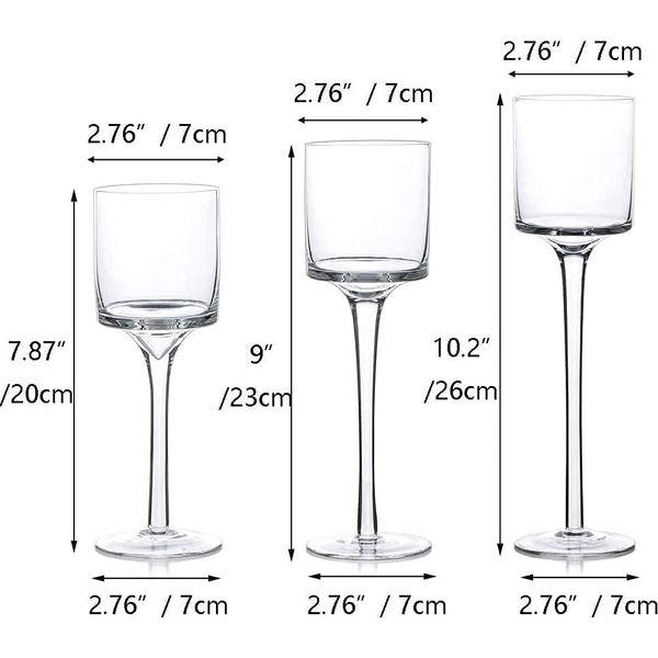 Romadedi Glass Tea Light Candle Holders：for Floating Pillar Living Room Candles Wedding Table Centrepiece Decoration Christmas Home Decor，30Pcs 4