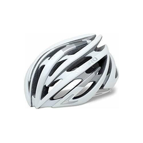 Giro Unisex Aeon Road Cycling Helmet, Matt White/Silver, Small/51 - 55 cm 0
