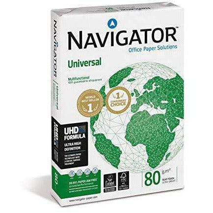 Navigator Universal Paper Multifunctional Ream-Wrapped 80gsm A3 White Ref NAV1017 [500 Sheets] 0