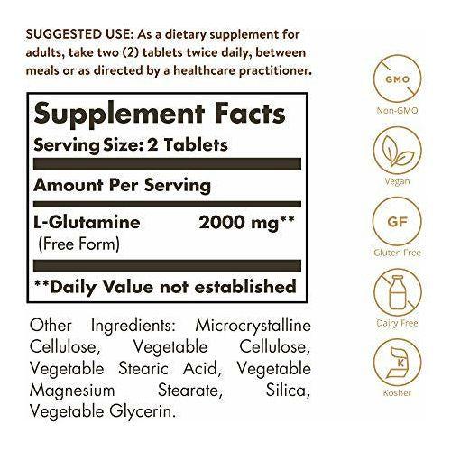 L-Glutamine 1000 mg Tablets -Pack of 60 4