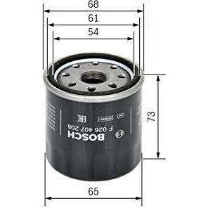 Bosch P7208 Oil Filter 1