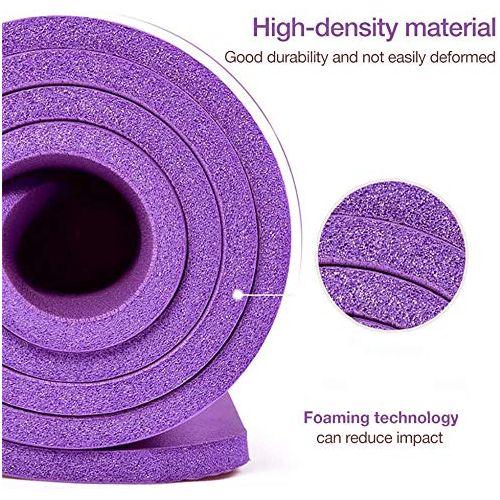 Tenboom Yoga Mat, Thick 10mm Exercise Mat For Home Gym Mat for Man or Woman, Eco Friendly, Non-Slip Thick Yoga Mat with Carry Strap for Yoga, Pilates and Gymnastics 2