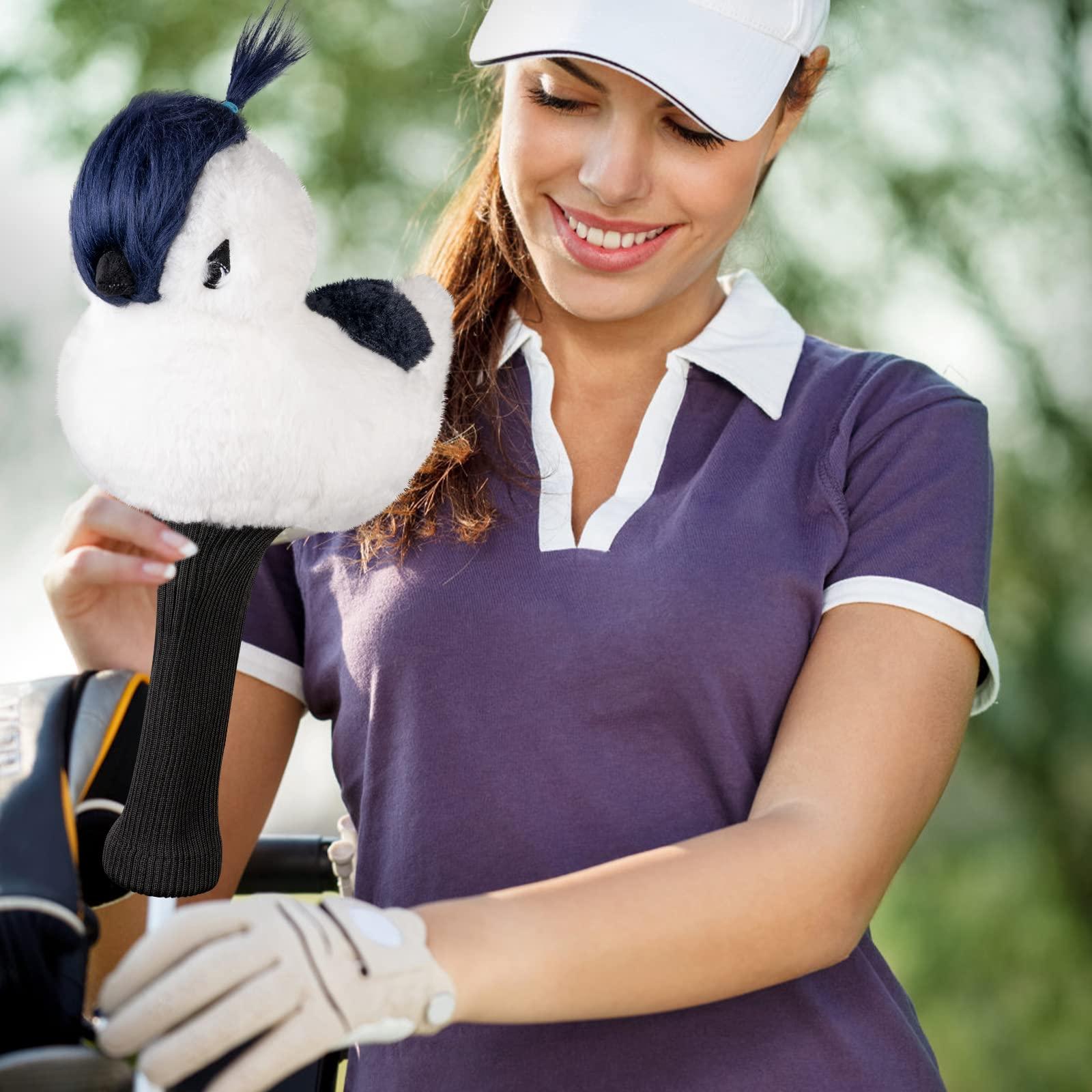 Bird with Blue Hair Plush Driver Headcover Fits up to 460cc Head 1