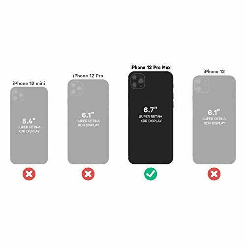 OtterBox Symmetry Clear Series, Clear Confidence for Apple iPhone 12 Pro Max - Clear - Non-Retail Packaging 2